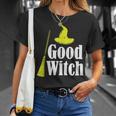 Mens Good Witch Witchcraft Halloween Blackcraft Devil Spiritual Unisex T-Shirt Gifts for Her