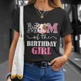 Mom Of The Birthday Girl Tee Farm Cow Mommy Mama St Unisex T-Shirt Gifts for Her