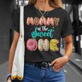 Mommy Of The Sweet One 1St Birthday Donut Birthday T-shirt Gifts for Her