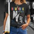 New York City Brooklyn Abstract Tshirt Unisex T-Shirt Gifts for Her