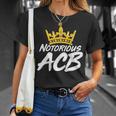 Notorious Acb Crown Amy Coney Barrett Unisex T-Shirt Gifts for Her