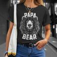 Papa Bear Fathers Day Tshirt Unisex T-Shirt Gifts for Her