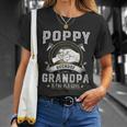 Poppy Because Grandpa Is For Old Guys Men Retro Grandpa Unisex T-Shirt Gifts for Her