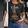 A Queen Was Born In March Happy Birthday T-Shirt Gifts for Her