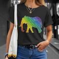 Rainbow Elephant V2 Unisex T-Shirt Gifts for Her