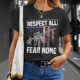Respect All Fear Unisex T-Shirt Gifts for Her