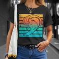 Retro Surfing V2 Unisex T-Shirt Gifts for Her