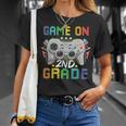 Second Grade Back To School Video Gamer Game On 2Nd Grade T-shirt Gifts for Her