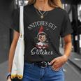 Snitches Get Stitches Tshirt V2 Unisex T-Shirt Gifts for Her