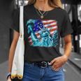 Statue Of Liberty Usa Unisex T-Shirt Gifts for Her