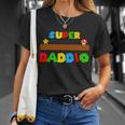 Super Daddio Retro Video Game Tshirt Unisex T-Shirt Gifts for Her