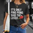Table Tennis Lover Graphic For And Ping Pong V2 T-Shirt Gifts for Her