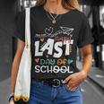 Teachers Kids Graduation Students Happy Last Day Of School Cute Gift Unisex T-Shirt Gifts for Her