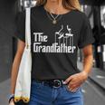 The Grandfather Logo Fathers Day Unisex T-Shirt Gifts for Her