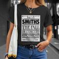The Smiths Gig Poster Tshirt Unisex T-Shirt Gifts for Her