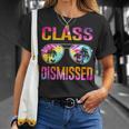 Tie Dye Class Dismissed Last Day Of School Teacher V2 Unisex T-Shirt Gifts for Her