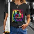 Tie Dye Fifth Grade Squad First Day Back To School Unisex T-Shirt Gifts for Her
