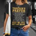 Trucker Truckers Prayer Truck Driving For A Trucker Unisex T-Shirt Gifts for Her