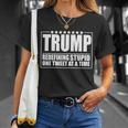 Trump Redefing Stupid One Tweet At A Time Tshirt Unisex T-Shirt Gifts for Her