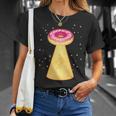 Ufo Donuts Unisex T-Shirt Gifts for Her