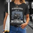 Uss Abraham Lincoln Cvn V2 Unisex T-Shirt Gifts for Her