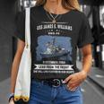 Uss James E Williams Ddg Unisex T-Shirt Gifts for Her