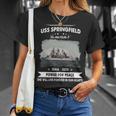 Uss Springfield Clg V2 Unisex T-Shirt Gifts for Her