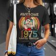 Vintage 1975 Birthday Gift For Women 47 Year Old Birthday Unisex T-Shirt Gifts for Her