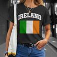 Vintage Ireland Team Flag Unisex T-Shirt Gifts for Her