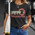 Vintage Retro Bad Things Happen In Philadelphia Unisex T-Shirt Gifts for Her