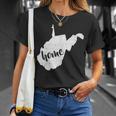 West Virginia Home State Unisex T-Shirt Gifts for Her
