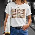 Coffee Smiley Face But First Iced Coffee Retro Cold Coffee  Unisex T-Shirt
