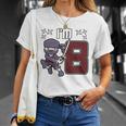 8 Years Old Birthday Japanese Ninja Shinobi Gift Unisex T-Shirt Gifts for Her