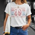 Girls 10Th Birthday Double Digits Tenth Hippie Daisy Print V2 T-shirt Gifts for Her