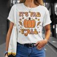 Its Fall Yall Pumpkin Spice Autumn Season Thanksgiving T-shirt Gifts for Her