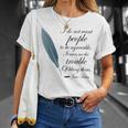 Jane Austen Funny Agreeable Quote Unisex T-Shirt Gifts for Her