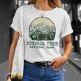 Joshua Tree National Park Vintage Mountains & Trees Sketch Unisex T-Shirt Gifts for Her
