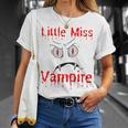 Little Miss Vampire Halloween Costume Girl Funny Girls Scary Unisex T-Shirt Gifts for Her