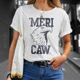 Meri Caw Eagle Head Graphic 4Th Of July Unisex T-Shirt Gifts for Her
