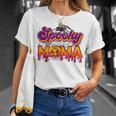 Spooky Mama Jack O Lantern Halloween Mama Pumpkin Unisex T-Shirt Gifts for Her