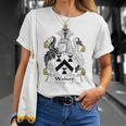 Walters Coat Of Arms &8211 Family Crest Unisex T-Shirt Gifts for Her