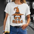 Witchy Mama Halloween Messy Bun Witch Mom Spooky Women V2 Unisex T-Shirt Gifts for Her