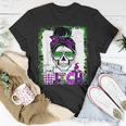 100% That Witch Halloween Costume Messy Bun Skull Witch Girl Unisex T-Shirt Funny Gifts