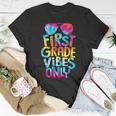 1St Grade Vibes Only Back To School 1St Grade Teacher T-shirt Personalized Gifts