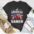 All American Gamer Boys Funny 4Th Of July Video Game Unisex T-Shirt Unique Gifts