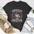 American By Birth Christian For 4Th Of July Unisex T-Shirt Unique Gifts