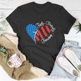 American Flag Usa Funny 4Th Of July Christian Unisex T-Shirt Unique Gifts