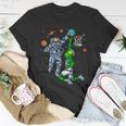 Astronaut And Alien Basketball Unisex T-Shirt Unique Gifts