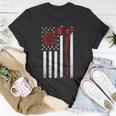 Axe Fire Dept American Flag Thin Red Line Unisex T-Shirt Unique Gifts