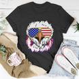Bald Eagle With Mullet 4Th Of July American Flag Gift Unisex T-Shirt Unique Gifts
